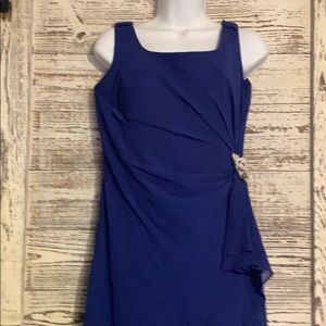 Vintage Blue Cachet Evening Dress